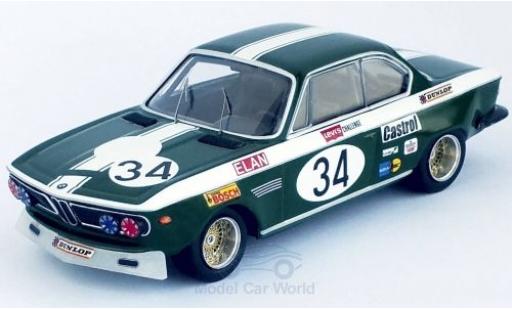 Bmw 2800 1/43 Trofeu CS No.34 Broadspeed Salzburg 1972 J.Fitzpatrick miniature