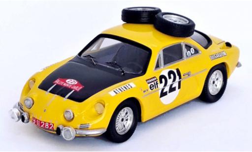 Miniature Alpine A110 1/43 Trofeu Bulgaralpine No.221 Rallye Monte Carlo 1969 I.Chubrikov/K.Chubrikov Alpine A110 1/43 Trofeu Bulgaralpine No.221 Rallye Monte Carlo 1969 I.Chubrikov/K.Chubrikov miniature
