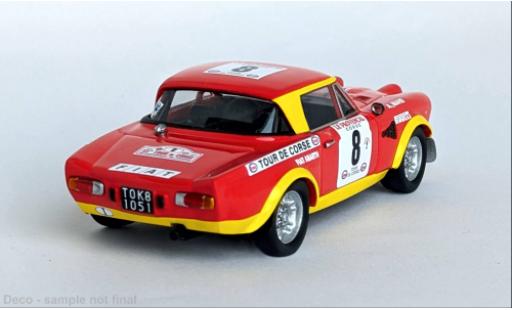 Fiat 124 1/43 Trofeu Abarth Tour de Corse 1974 #8 1:43 miniature