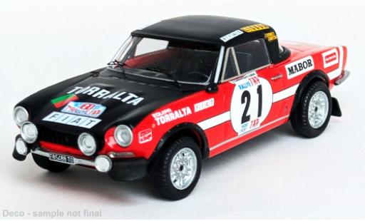 Fiat 124 1/43 Trofeu Sport Spider 1600 Rally Tap 1973 #21 1:43 miniature