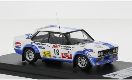 Miniature Fiat 131 1/43 Trofeu Abarth 1000 Lakes Rally 1979 #18 1:43 Fiat 131 1/43 Trofeu Abarth 1000 Lakes Rally 1979 #18 1:43 miniature