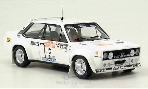 Miniature Fiat 131 Abarth 1/43 Trofeu Abarth No.2 Rallye Sanremo 1980 D.Fröhlich/C.Geistdörfer Fiat 131 Abarth 1/43 Trofeu Abarth No.2 Rallye Sanremo 1980 D.Fröhlich/C.Geistdörfer miniature