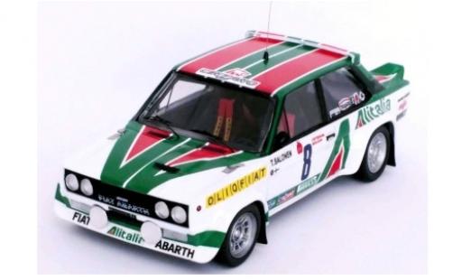 Miniature Fiat 131 1/43 Trofeu Abarth No.8 Alitalia Rallye WM Criterium Molson du Quebec 1977 T.Salonen/J.Markkula Fiat 131 1/43 Trofeu Abarth No.8 Alitalia Rallye WM Criterium Molson du Quebec 1977 T.Salonen/J.Markkula miniature