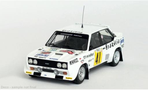 Miniature Fiat 131 1/43 Trofeu Abarth Rally Monte Carlo 1978 #41 1:43 Fiat 131 1/43 Trofeu Abarth Rally Monte Carlo 1978 #41 1:43 miniature