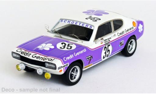 Ford Capri 1/43 Trofeu 3000 GLX 24h Spa Francorchamps 1973 #35 1:43 miniature