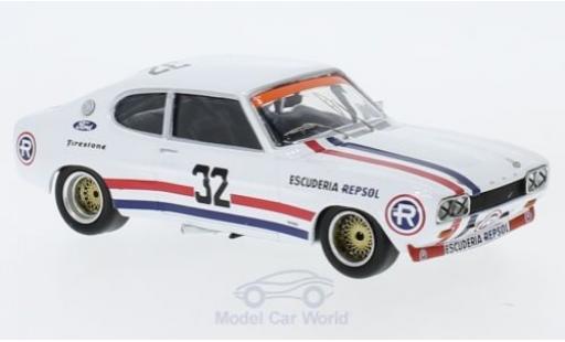 Miniature Ford Capri 1/43 Trofeu MK I RS 2600 No.32 Vila Real 1972 R.Gimenez Ford Capri 1/43 Trofeu MK I RS 2600 No.32 Vila Real 1972 R.Gimenez miniature