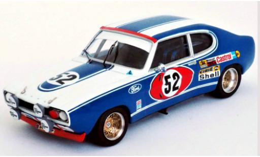 Ford Capri 1/43 Trofeu MkI 2600 RS No.52 Motor Company Deutschland 24h Le Mans 1972 D.Glemser/A.Soler-Roig miniature