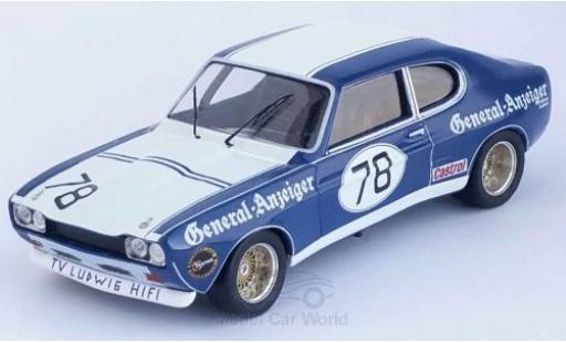 Ford Capri 1/43 Trofeu MKI RS 2600 No.78 General-Anzeiger DRM 1973 K.Ludwig miniature