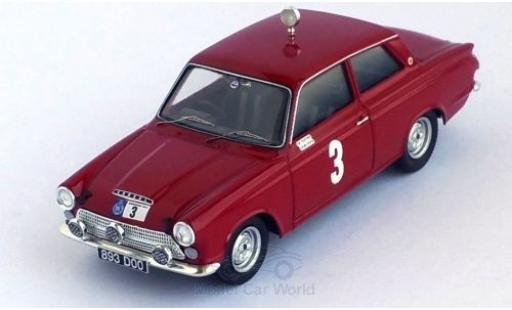 Ford Cortina 1/43 Trofeu MKI GT RHD No.3 RAC Rallye 1964 V.Elford/D.Stone miniature
