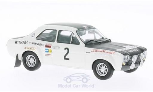 Miniature Ford Escort 1/43 Trofeu I RS 1600 No.2 Withers of Winsford Rallye Manx 1971 R.Clark/H.Liddon Ford Escort 1/43 Trofeu I RS 1600 No.2 Withers of Winsford Rallye Manx 1971 R.Clark/H.Liddon miniature