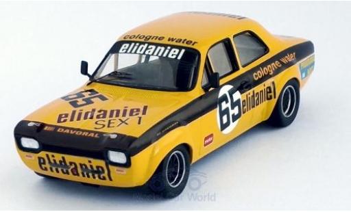 Miniature Ford Escort 1/43 Trofeu MK I No.65 Vila do Conde 1977 D.Vidal Ford Escort 1/43 Trofeu MK I No.65 Vila do Conde 1977 D.Vidal miniature