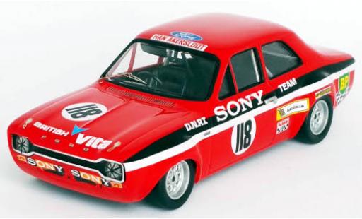 Ford Escort 1/43 Trofeu MK I RHD No.118 Sony Coupes Benelux Zandvoort 1971 Y.Fontaine miniature