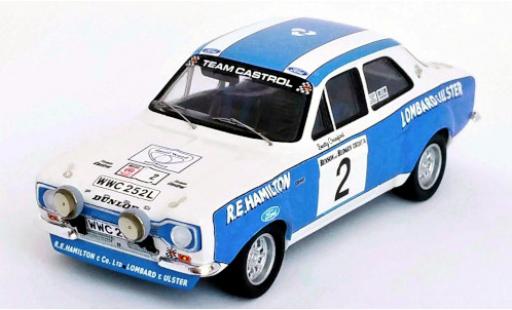 Ford Escort 1/43 Trofeu MK I RHD No.2 Team Castrol Circuit of Irland 1974 A.Boyd/B.Crawford miniature