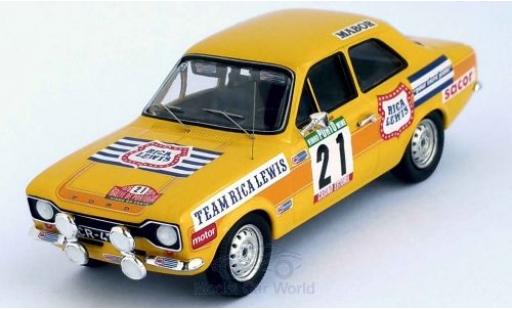Ford Escort 1/43 Trofeu MK I RS 2000 No.21 Team Rica Lewis Rallye WM Rally Portugal 1976 G.Salvi/P.de Almeida miniature