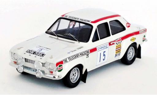 Ford Escort 1/43 Trofeu MK I TC No.15 RAC Rallye 1970 H.Mikkola/G.Palm miniature
