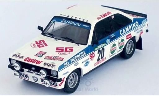 Ford Escort 1/43 Trofeu MK II No.20 Rallye WM Rally Portugal 1981 C.Torres/A.Morais miniature