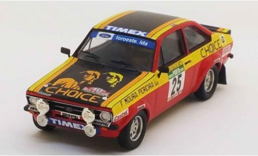 Ford Escort 1/43 Trofeu MK II No.25 Choice Rallye WM Rally Portugal 1978 G.Salvi/Z.Matriculas miniature