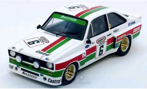 Ford Escort 1/43 Trofeu MK II No.6 Zakspeed Castrol 1000 Km Kyalami 1975 H.Heyer/J.Mass/P.Hennige miniature