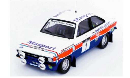 Ford Escort 1/43 Trofeu MK II RS 1800 No.1 Masport Rallye WM Rallye New Zealand 1978 R.Brookes/C.Porter miniature
