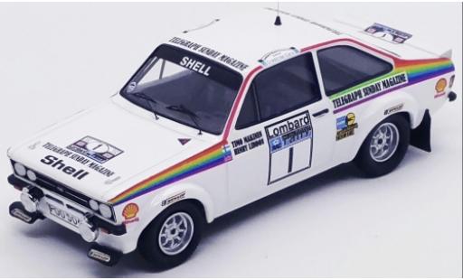 Ford Escort 1/43 Trofeu MK II RS 1800 No.1 Rallye WM RAC Rallye 1976 T.Makinen/H.Liddon miniature