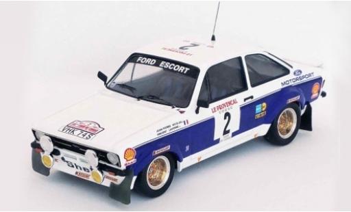 Ford Escort 1/43 Trofeu MK II RS 1800 No.2 Motorsport Rallye WM Tour de Corse 1977 J-P.Nicolas/V.Laverne miniature