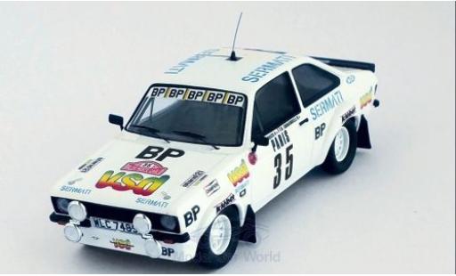 Miniature Ford Escort 1981 1/43 Trofeu MK II RS 1800 No.35 vsd Rallye WM Rallye Monte Carlo 1981 D.Snobeck/D.Emmanuelli Ford Escort 1981 1/43 Trofeu MK II RS 1800 No.35 vsd Rallye WM Rallye Monte Carlo 1981 D.Snobeck/D.Emmanuelli miniature