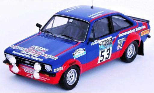 Ford Escort 1/43 Trofeu Mk II RS 1800 No.53 Sonnenschein Batterien Rallye WM RAC Rallye 1977 R.Hainbach/P.Linzen miniature