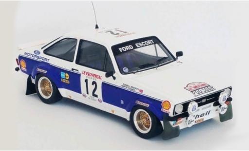 Ford Escort 1/43 Trofeu MK II RS 1800 RHD No.12 Motorsport Rallye WM Tour de Corse 1977 R.Brookes/M.Holmes miniature