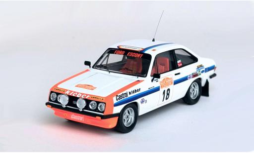 Ford Escort 1/43 Trofeu MK II RS 2000 Rally San Remo 1977 #18 1:43 miniature
