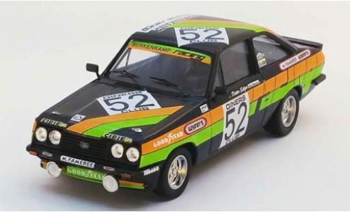 Ford Escort 1/43 Trofeu Mk II RS2000 No.52 Berkenkamp Racing 24h Spa 1979 A.Beauchef/D.Selzer/K.Mauer miniature