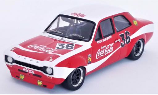 Ford Escort 1/43 Trofeu MK1 No.36 Mantorp Park 1972 S.Axelsson miniature