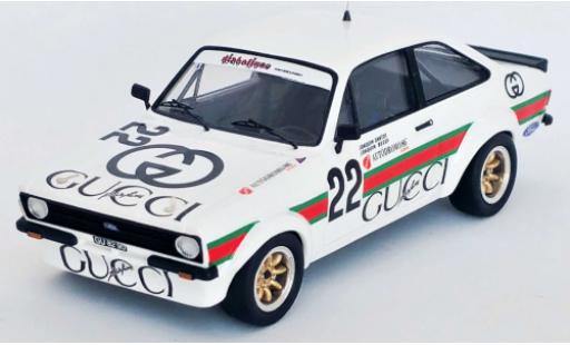 Ford Escort 1/43 Trofeu MK2 No.22 Autocal-Novauto Estoril 1985 J.Santos/J.Bessa miniature