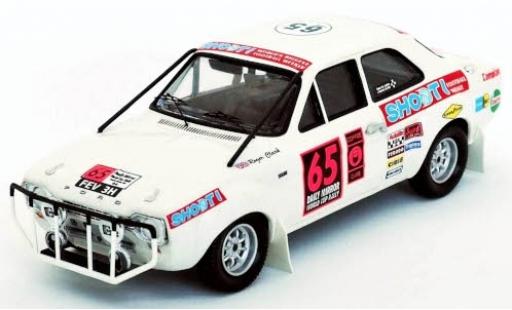 Ford Escort 1/43 Trofeu MkI No.65 London - Mexico World Cup Rally 1970 R.Clark/A.Poole miniature