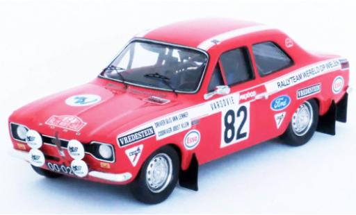 Ford Escort 1/43 Trofeu MkI No.82 Rallyteam Wereld Op Wielen Rally Monte Carlo 1972 G.van Lennep/J.Klein miniature