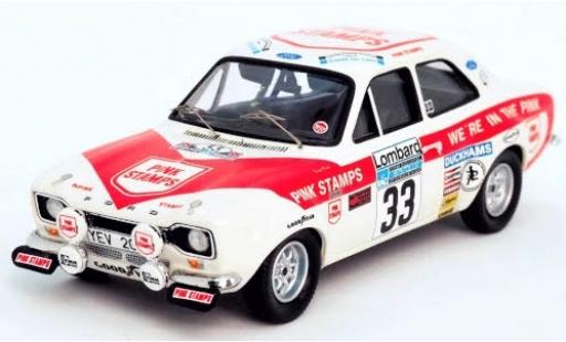 Ford Escort 1/43 Trofeu MkI RHD No.33 Pink Stamps Rally WM RAC Rally 1975 N.Rockey/D.Tucker miniature