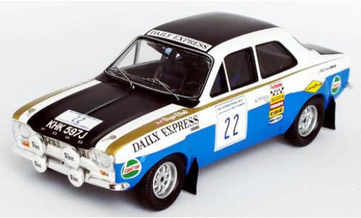Ford Escort 1/43 Trofeu MkI RS 1600 No.22 Daily Express RAC Rallye 1970 R.Clark/J.Porter miniature