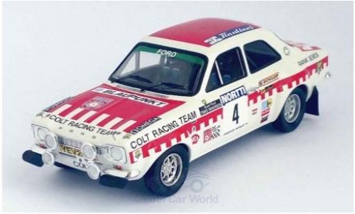 Ford Escort 1/43 Trofeu MKI RS 1600 No.4 Colt Racing Team Rallye WM 1000 Lakes Rallye 1973 T.Makinen/H.Liddon miniature