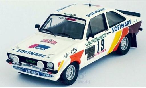 Ford Escort 1/43 Trofeu MKII No.19 Rallye WM Rally Portugal 1982 M.Silva/R.Bevilacqua miniature