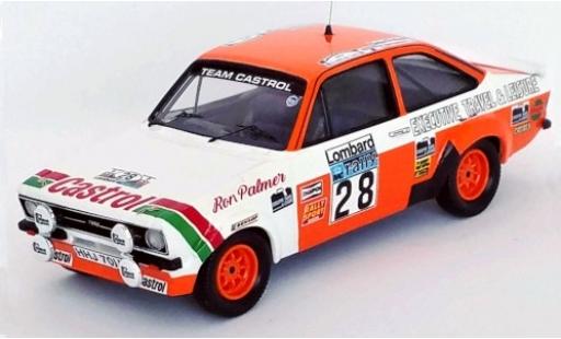 Ford Escort 1/43 Trofeu MkII RHD No.28 Team Castrol Castrol RAC Rally 1978 M.Wilson/R.Palmer miniature