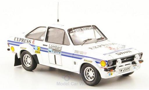 Miniature Ford Escort MKI 1/43 Trofeu MKII RS 1800 No.1 Express Rallye WM RAC Rallye 1977 R.Clark/S.Pegg Ford Escort MKI 1/43 Trofeu MKII RS 1800 No.1 Express Rallye WM RAC Rallye 1977 R.Clark/S.Pegg miniature