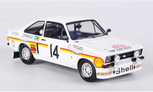 Ford Escort 1/43 Trofeu MKII RS 1800 No.14 S Rally Monte Carlo 1976 T.Makinen/H.Liddon miniature