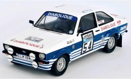 Ford Escort 1/43 Trofeu MkII RS 1800 No.54 Diabolique Rallye WM RAC Rallye 1980 R.Cid/M.Oliveira miniature