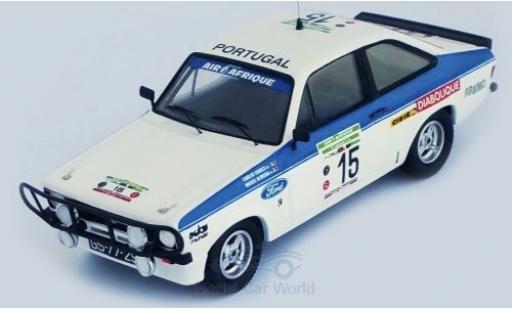 Miniature Ford Escort 1/43 Trofeu MKII RS 2000 No.15 Rallye WM Rallye Bandama 1979 C.Torres/M.Oliveira Ford Escort 1/43 Trofeu MKII RS 2000 No.15 Rallye WM Rallye Bandama 1979 C.Torres/M.Oliveira miniature