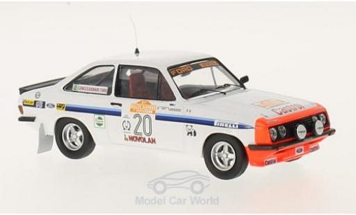 Miniature Ford Escort MKI 1/43 Trofeu MKII RS 2000 No.20 Rallye WM Rallye San Remo 1979 A.Presotto/M.Sghedoni Ford Escort MKI 1/43 Trofeu MKII RS 2000 No.20 Rallye WM Rallye San Remo 1979 A.Presotto/M.Sghedoni miniature