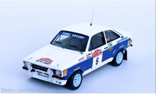 Ford Escort 1/43 Trofeu RS 1800 MKII Rallye Sanremo 1977 #1 1:43 miniature