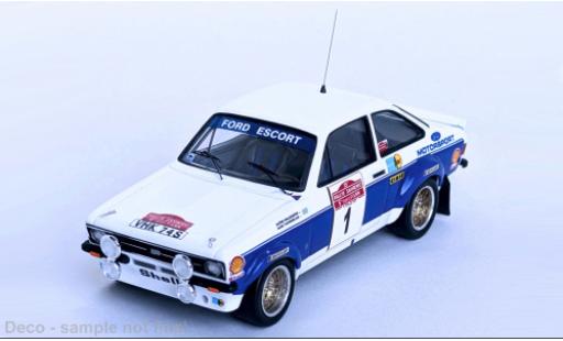 Ford Escort 1/43 Trofeu RS 1800 MKII Rallye Sanremo 1977 #6 1:43 miniature