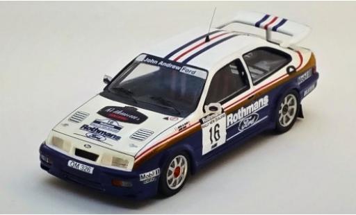 Ford Sierra 1/43 Trofeu RS Cosworth No.16 John Andrew Rothmans Rallye WM Rallye New Zealand 1989 S.Al-Hajri/S.Bond miniature