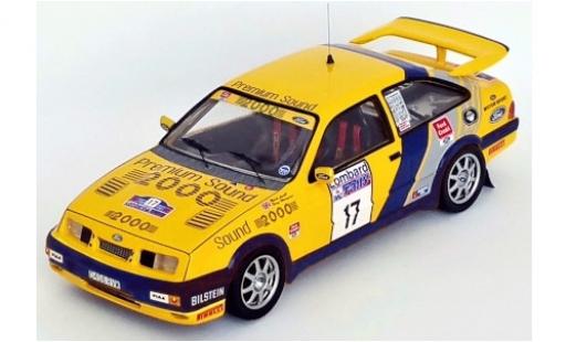 Miniature Ford Sierra 1/43 Trofeu RS Cosworth No.17 Rallye WM RAC Rally 1988 M.Lovell/T.Harryman Ford Sierra 1/43 Trofeu RS Cosworth No.17 Rallye WM RAC Rally 1988 M.Lovell/T.Harryman miniature