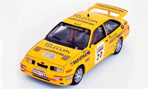 Ford Sierra 1/43 Trofeu RS Cosworth No.20 British Telecom Radiopaging Rallye WM RAC Rallye 1987 M.Lovell/R.Freeman miniature