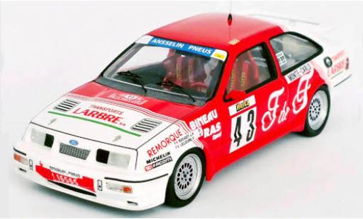 Miniature Ford Sierra 1/43 Trofeu RS Cosworth No.43 Rallye WM Rally Monte Carlo 1988 J.P.Rouget/F.Lelievre Ford Sierra 1/43 Trofeu RS Cosworth No.43 Rallye WM Rally Monte Carlo 1988 J.P.Rouget/F.Lelievre miniature
